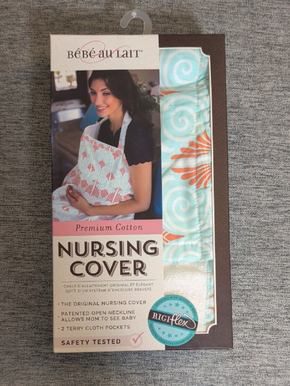 Bebe Au Lait Nursing Cover With Pockets And Structured Neckline